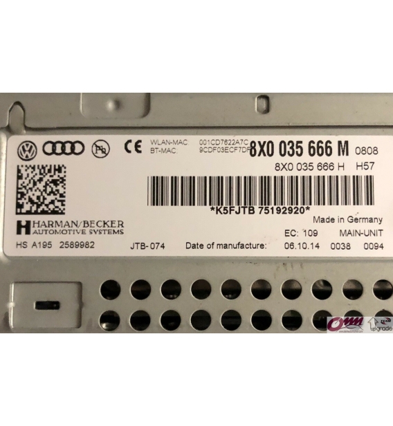 Audi Q3 8U MMI 3GP Donanım Yükseltme Sistemi