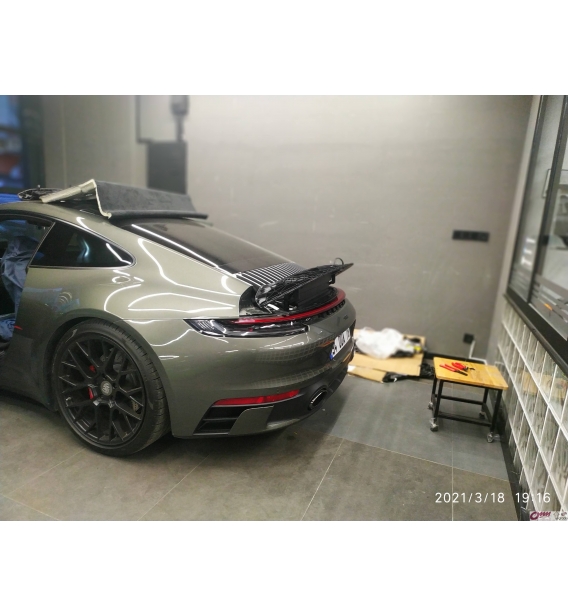 Porsche 911 / 992 Carrera Aerodinamik Elektronik Spoiler