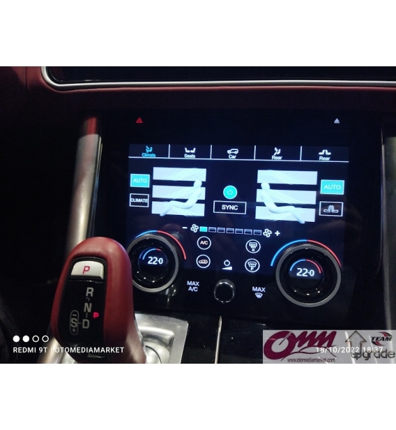 Range Rover Sport Geniş Ekran Android Sistemi ve Digital Klima Paneli