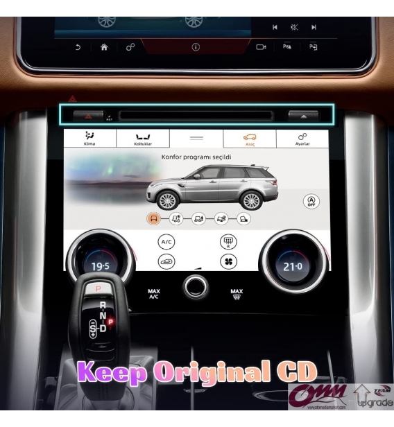 Range Rover Sport L494 2013-2017  Dijital Klima Kontrol Paneli