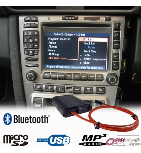 Porsche Bluetooth Bluetooth Müzik Usb Aux Sistemi