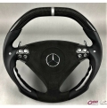 Mercedes AMG W203 C32 C55 karbon kaplama direksiyon simidi iç döşeme